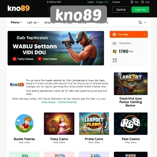 Panduan Menggunakan Situs Game Kno89 untuk Pemula